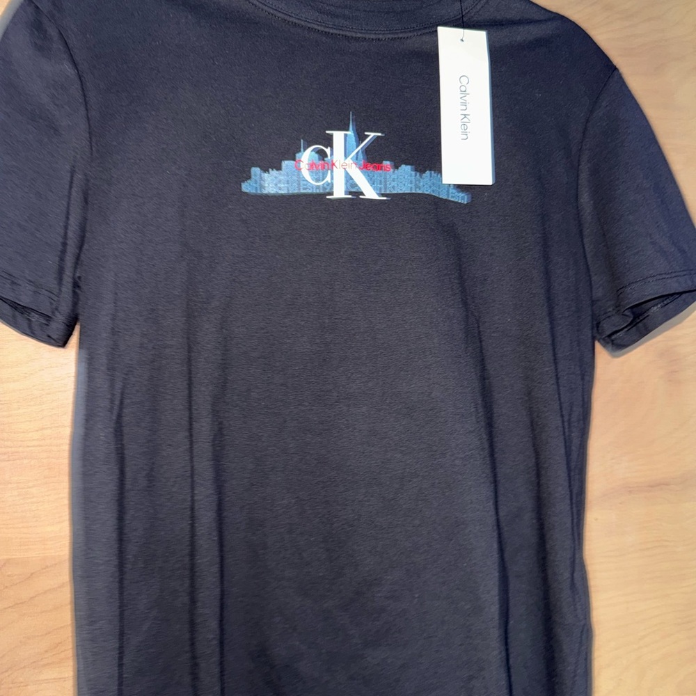 Calvin Klein Black Short Sleeve Tee